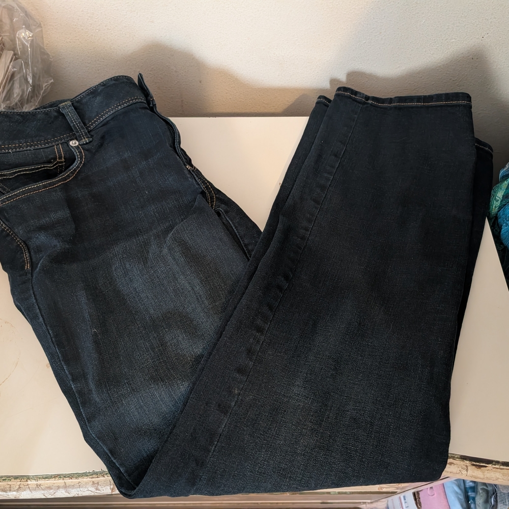 American Eagle Outfitters Dark Blue Boot Cut Jeans